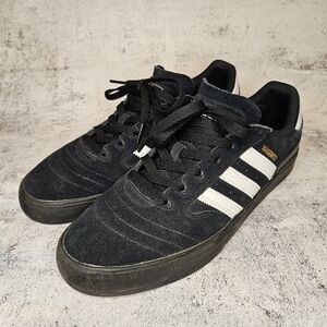 Adidas Skateboarding "Busenitz Vulc 2" / Mens Size 10.5 / Black & White